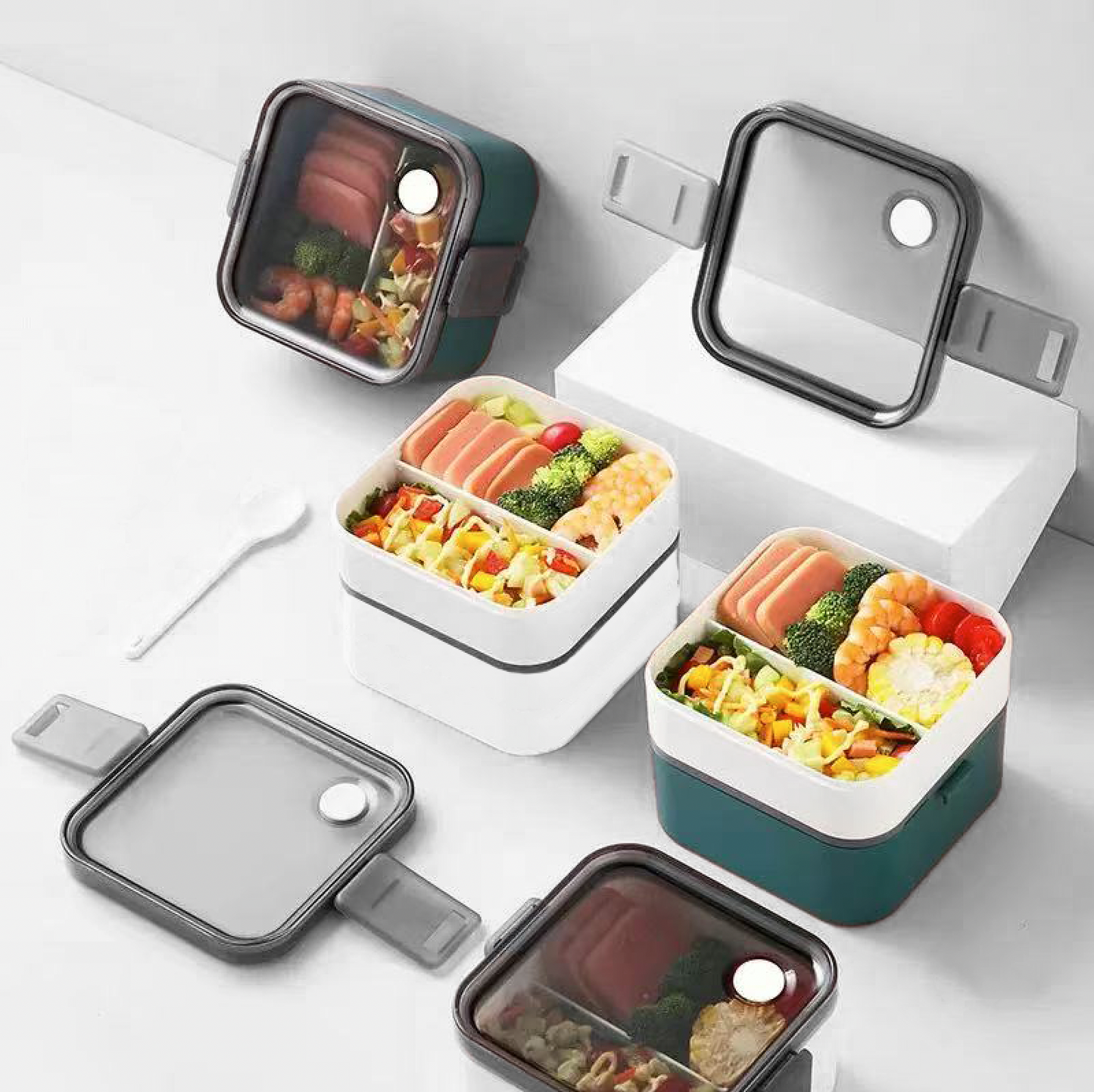 ICYON 6 Pack Heavy Duty Meal Prep Container Bundle