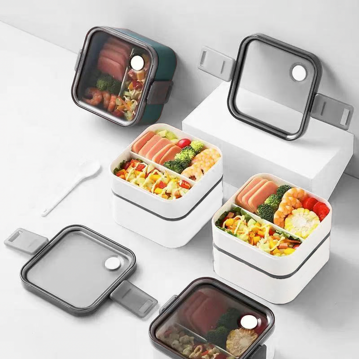 ICYON 6 Pack Heavy Duty Meal Prep Container Bundle